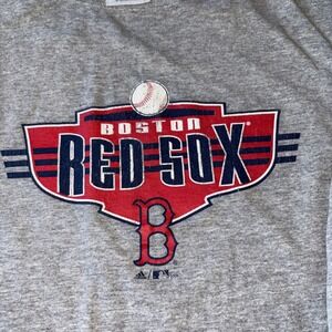 Adidas Boston Red Sox‎ Long Sleeve Baseball Graphic Tee Shirt XL
